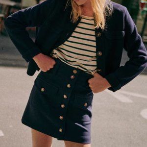 EUC Sezane Bettie Mini Skirt